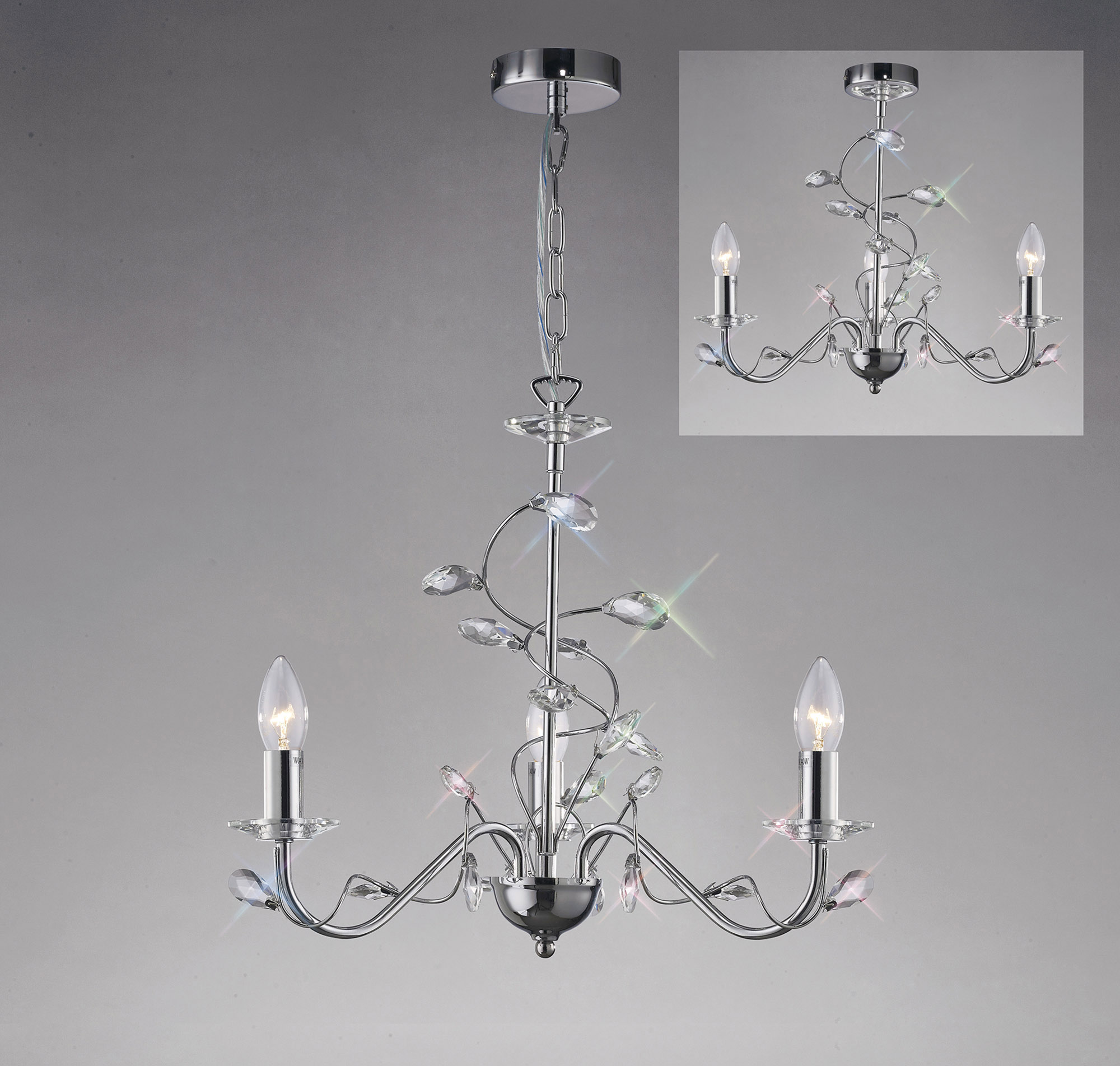 Willow Crystal Ceiling Lights Diyas Multi Arm Crystal Fittings Willow Crystal Ceiling Lights Diyas Multi Arm Crystal Fittings